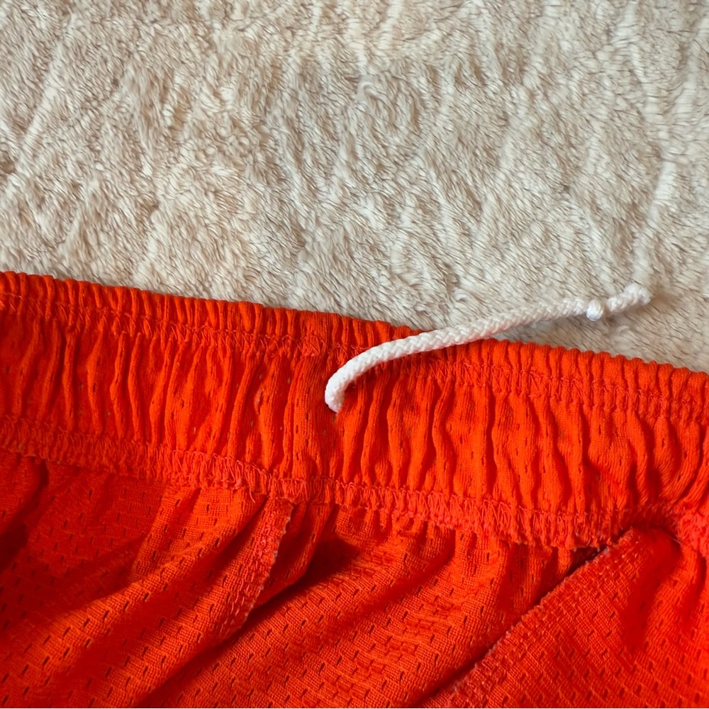 Eric Emanuel Ee Basic Shorts Orange Bolt Mens Sz … - image 8